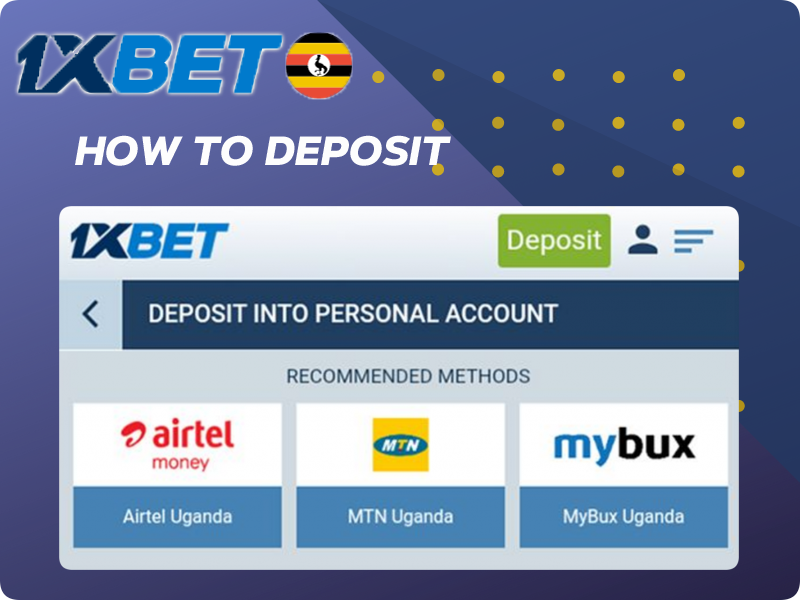 Deposit Money on 1xBet