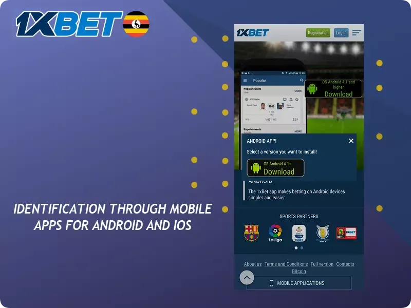 1xBet com Registration and Identification through Mobile Apps