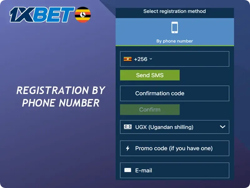 1xBet Sign Up and Register by Phone Number